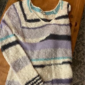 Sonoma Multi-Colored Sweater— Medium